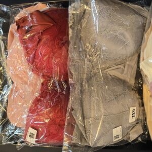 Bundle Of 5 Lace Bras From Denmark Nwt